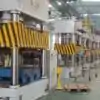 presswood pallet machine in production line