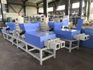 Double Heads Block Machine