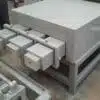 three heads euro pallet wood chips block extruder