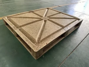 Double deck presswood pallet