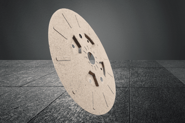 cable drum wheels side view