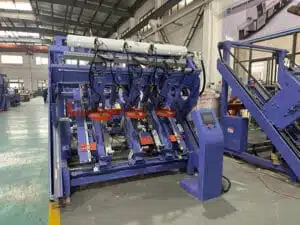 pallet nailing machine 6 nail guns for euro block pallet