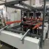Horizontal pallet nailing machine for euro block pallet with 6 nail guns