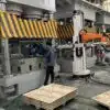 presswood molding machine testing before delivery
