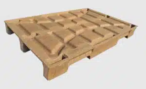 Rackable presswood pallet from IMALpal company