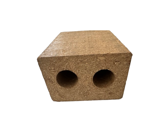 euro pallet pressed sawdust wood blocks size 100x150mm