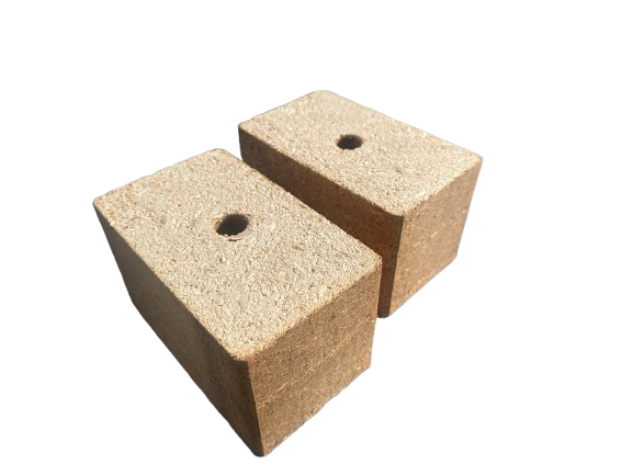 euro pallet pressed sawdust wood blocks size 95X160 mm