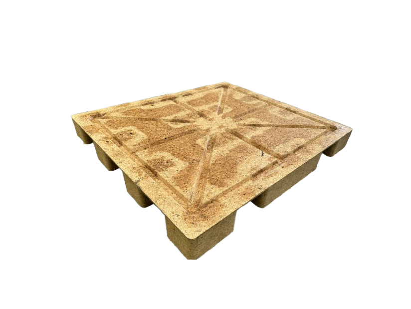 Roller Conveyor Presswood Pallet with longer legs and heavy duty