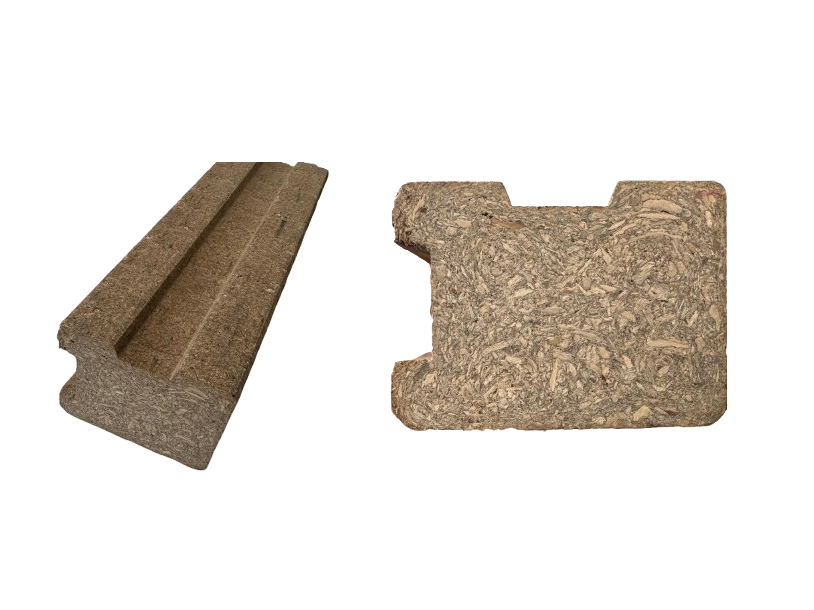 Special type Extruded Sawdust Profile