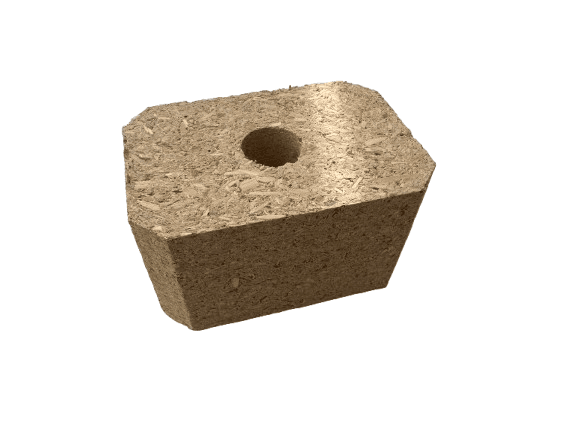euro pallet pressed sawdust wood blocks size 100x145mm
