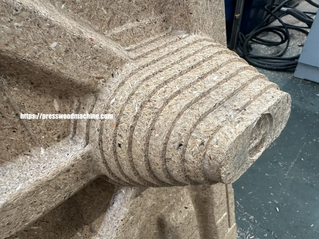 rice husk pallet feet