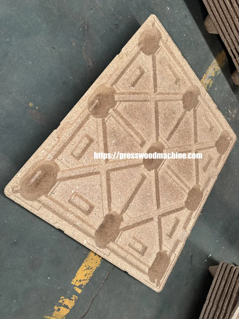 molded pallets made from rice husk