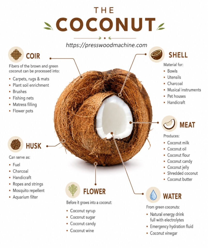 coconut husk
